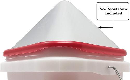 Show full view: RentACoop Anti-Roost Center Placed Chicken Waterer, 2-gal slide 3 of 8