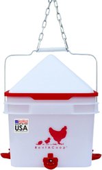 RentACoop Anti-Roost Center Placed Chicken Waterer, 2-gal