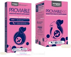 Nutramax Proviable-DC Capsules + Proviable-KP Medium & Large Dog Supplement Kit