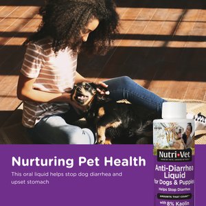 Nutri-Vet Anti-Diarrhea Liquid Medication for Dogs, 4-fl oz bottle