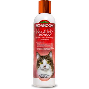 Bio-Groom Flea & Tick Conditioning Cat Shampoo, 8-fl oz bottle