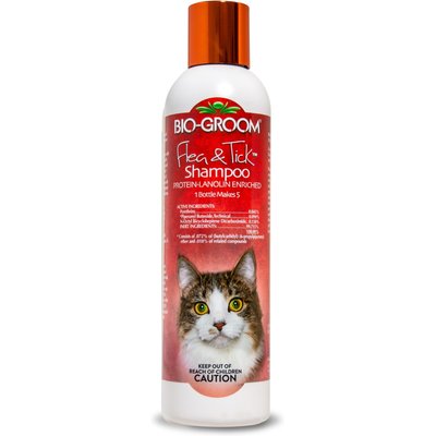 Bio-Groom Bio-Groom Flea & Tick Conditioning Cat Shampoo, 8-fl oz bottle