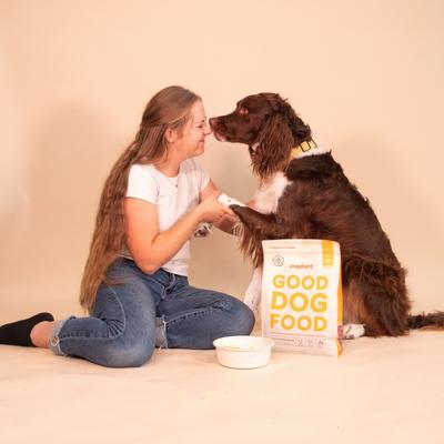 Show full view: Pupford Good Dog Food Kibble Chicken Recipe High Protein Freeze-Dried Dog Food, 3.5-lb bag slide 5 of 6