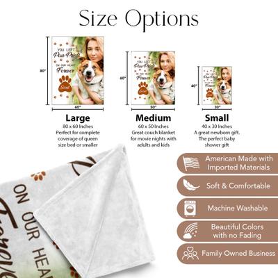 Show full view: Kanata On Demand Customized Photo Blanket, 30 x 40-in slide 5 of 5