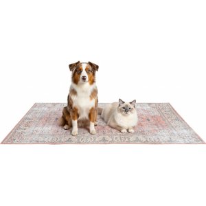 The Avalon Society Washable Dog Pee Pad, Hana Blush, 36 x 48-in