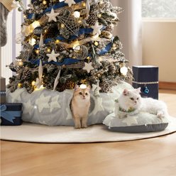 Lesure 2-in-1 Cat Tunnel Bed, Grey, Standard slide 2 of 7