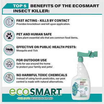 Show full view: EcoSMART Insect Killer Hose End, 32-fl oz bottle slide 4 of 11