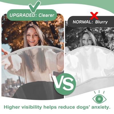 Show full view: Supet Soft Pad Dog Recovery Cone, Black, X-Small: 7 to 12-in neck slide 5 of 9