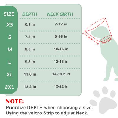 Show full view: Supet Soft Pad Dog Recovery Cone, Black, X-Small: 7 to 12-in neck slide 9 of 9