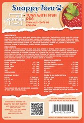 Snappy Tom Gourmer's Tuna with Fish Roe Grain-Free Wet Cat Food Topping, 2.5-oz pouch, case of 12 slide 2 of 2