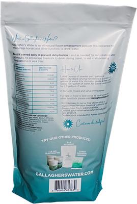 Show full view: Gallaghers Water Farm & Ranch Powdered Hydration Horse Supplement, 10-lb bag slide 2 of 2
