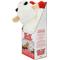 Show in main carousel: Multipet Lamb Chop Love with Heartbeat Dog Plush Toy, White, 16-in slide 5 of 6