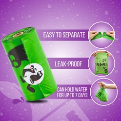 PET N PET Dog Poop Bags, Lavander Scented, 1080 count slide 2 of 6
