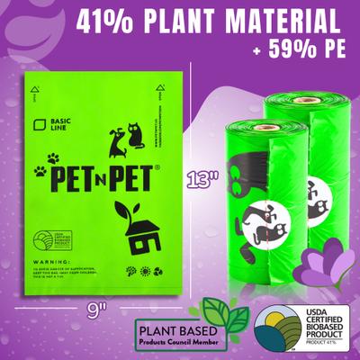 Show full view: PET N PET Dog Poop Bags, Lavander Scented, 1080 count slide 2 of 9