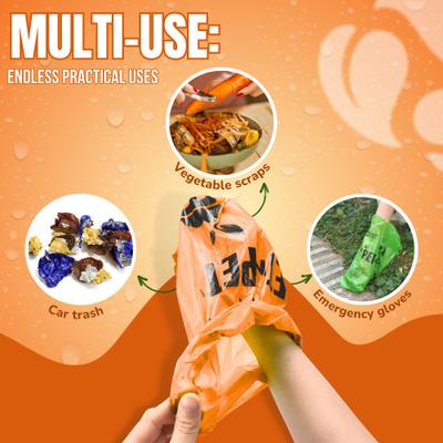Show full view: PET N PET Dog Poop Bags, Unscented, 1080 count, Orange slide 5 of 9