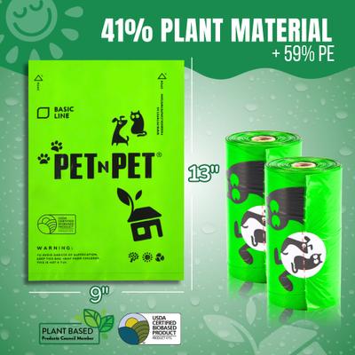 Show full view: PET N PET Dog Poop Bag, Unscented, 540 count slide 2 of 7