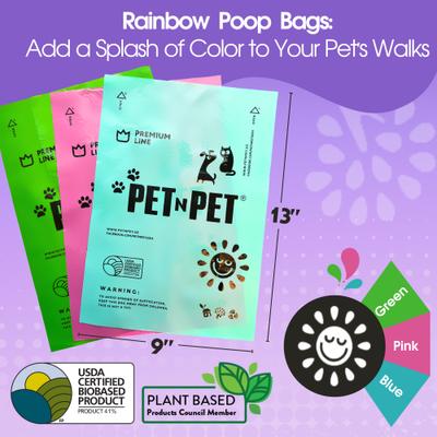 Show full view: PET N PET Lavender Scented Dog Poop Bags, 270 count slide 3 of 7