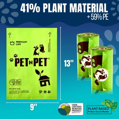 Show full view: PET N PET Dog Poop Bags, 360 count slide 2 of 7