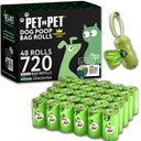 PET N PET Dog Poop Bags & Dispenser, 720 count