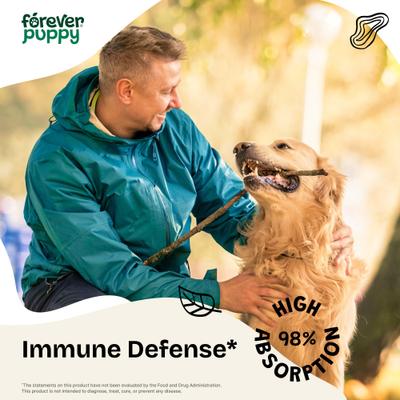 Show full view: Forever Puppy Immune Support Drops Liquid Supplement for Dogs, 4-fl oz bottle slide 3 of 8