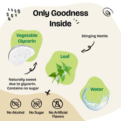 Show full view: Forever Puppy Stinging Nettle Leaf Drops Liquid Skin & Coat Supplement for Dogs, 4-fl oz bottle slide 4 of 9