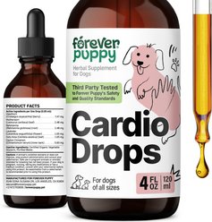 Forever Puppy Cardio Drops Liquid Heart Supplement for Dogs, 4-fl oz bottle