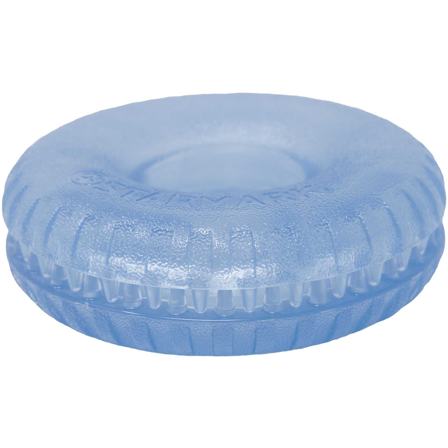 Starmark Snapper Trapper Tire Tough Dog Treat Dispenser Toy, Blue, Large