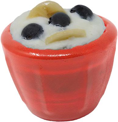 Show full view: Starmark Cookie Cup Jar Tough Dog Treat Dispenser Toy, Red, Large slide 4 of 8