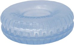 Starmark Snapper Trapper Tire Tough Dog Treat Dispenser Toy, Blue, Small