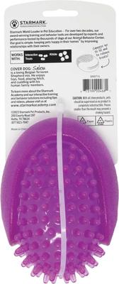 Show full view: Starmark Snapper Trapper Venus Tough Dog Treat Dispensers Toy, Pink, Large slide 6 of 7