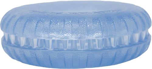 Show full view: Starmark Snapper Trapper Tire Tough Dog Treat Dispenser Toy, Blue, Large slide 4 of 7