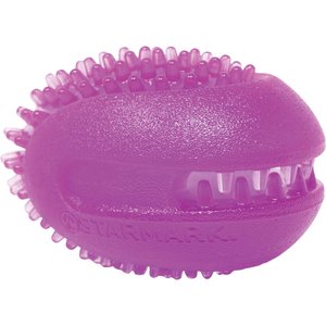 Starmark Snapper Trapper Venus Tough Dog Treat Dispensers Toy, Pink, Large