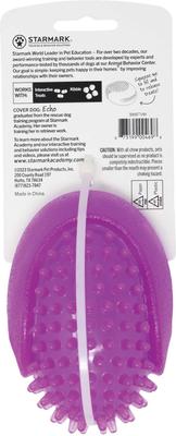 Show full view: Starmark Snapper Trapper Venus Tough Dog Treat Dispensers Toy, Pink, Medium slide 5 of 6