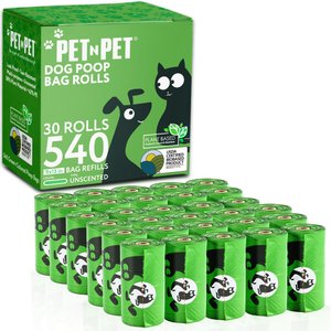 PET N PET Dog Poop Bag, Unscented, 540 count