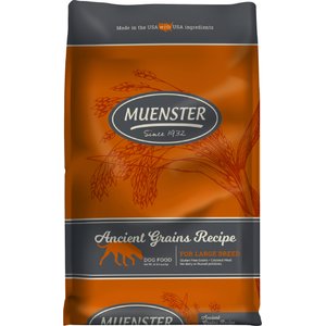 Muenster High Protein Chicken Recipe with Ancient Grains Dry Dog Food, 22-lb bag