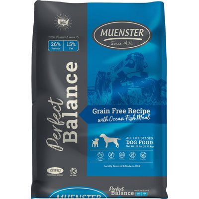 Muenster Grain-Free Ocean Fish Recipe Dry Dog Food, 25-lb bag