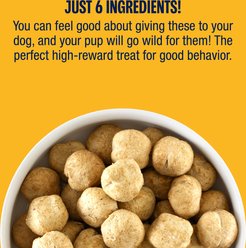 Muenster Meatball Chicken Limited Ingredient Diet Freeze-Dried Dog Treats, 4-oz bag slide 2 of 8