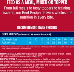 Muenster Beef Bites Freeze-Dried Dog Food, 20-oz bag slide 2 of 8