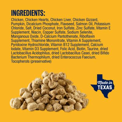 Show full view: Muenster Chicken Bites Freeze-Dried Dog Food, 20-oz bag slide 6 of 9