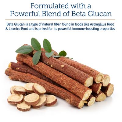 Show full view: Rx Vitamins GlucaMune Forte Capsules Immune Supplement for Dogs & Cats, 60 count slide 5 of 7