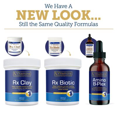 Show full view: Rx Vitamins Rx Biotic Powder Digestive Aid Supplement for Dogs & Cats, 1.25-oz jar slide 7 of 8