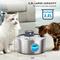 Show in main carousel: Casfuy PWL-003 Smart Motion Sensor Cordless Stainless Steel Dog & Cat Water Fountain, 108-oz slide 7 of 10