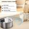Show in main carousel: Casfuy PWL-003 Smart Motion Sensor Cordless Stainless Steel Dog & Cat Water Fountain, 108-oz slide 5 of 10