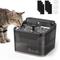 Show in main carousel: ONIZOOMI Smart Stainless Steel Bowl Automatic Cat & Dog Water Fountain, Black, 12-Cup slide 1 of 12