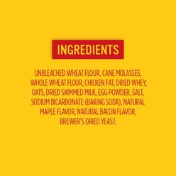 Blue Dog Bakery Doggie Paws Maple Bacon Dog Treats, 16.2-oz box slide 2 of 7