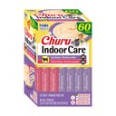 Inaba Churu Indoor Care Tuna & Chicken Variety Creamy Puree Grain-Free Lickable Cat Treats, 0.5-oz tube, 60 count