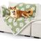Show in main carousel: Lesure Waterproof Calming Double-Sided Jacquard Shag & Soft Sherpa Fleece Furniture Protector Dog & Cat Blanket, Green, Large slide 1 of 8