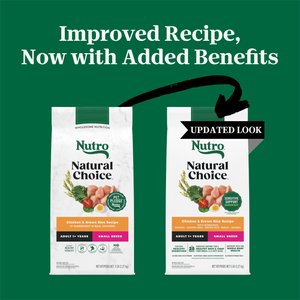 Nutro Natural Choice Adult Small Breed Chicken & Brown Rice Recipe Dry Dog Food, 5-lb bag
