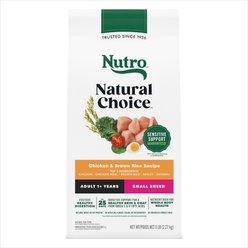 Nutro Natural Choice Adult Small Breed Chicken & Brown Rice Recipe Dry Dog Food, 5-lb bag
