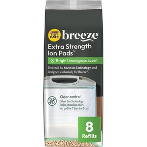 Tidy Cats Breeze Multi-Cat Strength Cat Pads, 8 count